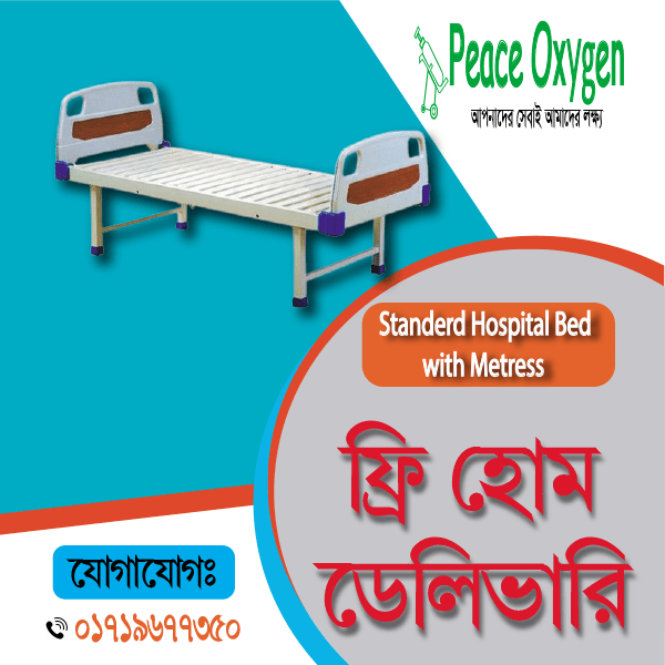 Standerd Hospital Bed with Metress