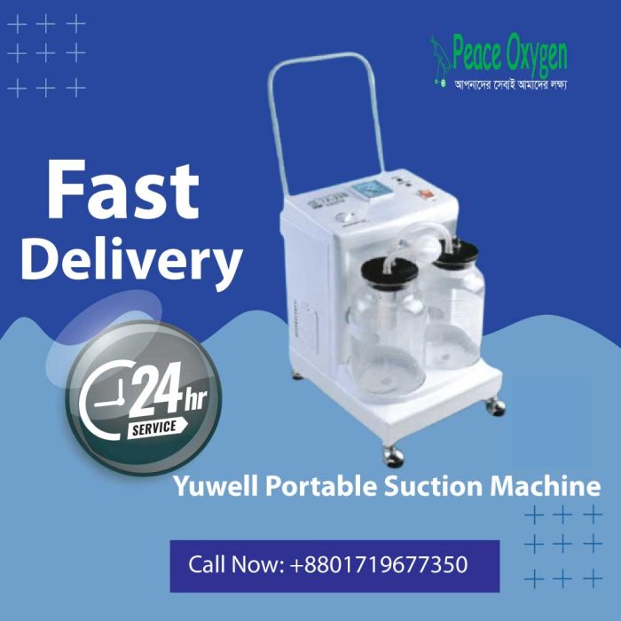 Yuwell Portable Suction Machine (7A-23D)