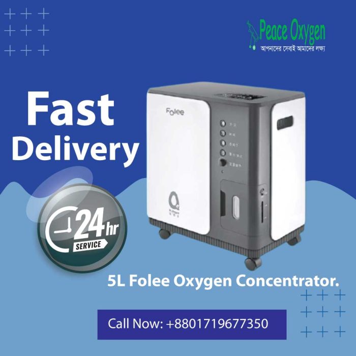 5L ​Folee Oxygen Concentrator.