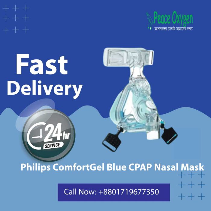 Philips Comfort Gel Blue CPAP Nasal Mask