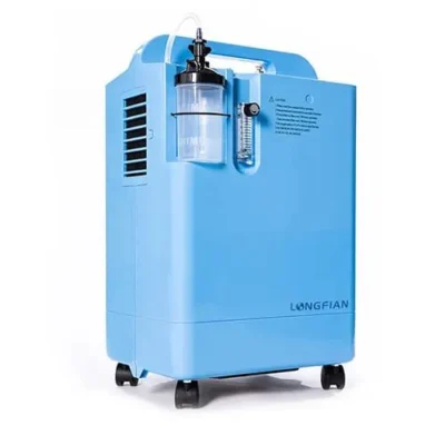 Longfian 5L oxygen concentrator with humidifier bottle